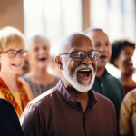 Chor mit älteren Sängern