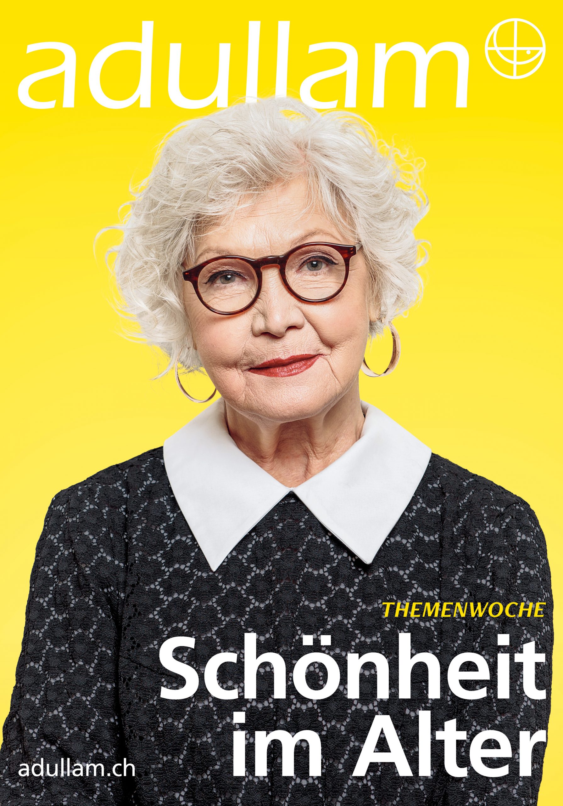 240411_Adullam_Kampagne_Sujet_Gelb_RZ Plakat 1 der Kampagne "Schönheit im Alter"