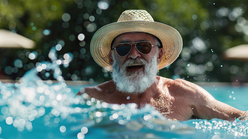 Aktiv im Sommer trotz Hitze
