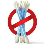 Wattestäbchen verboten
