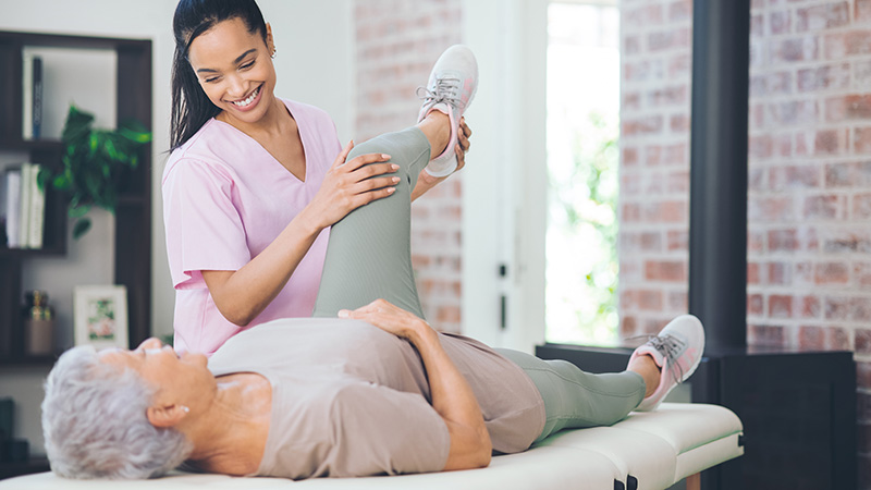 Durch die Orthopädische Reha wieder in Bewegung kommen
